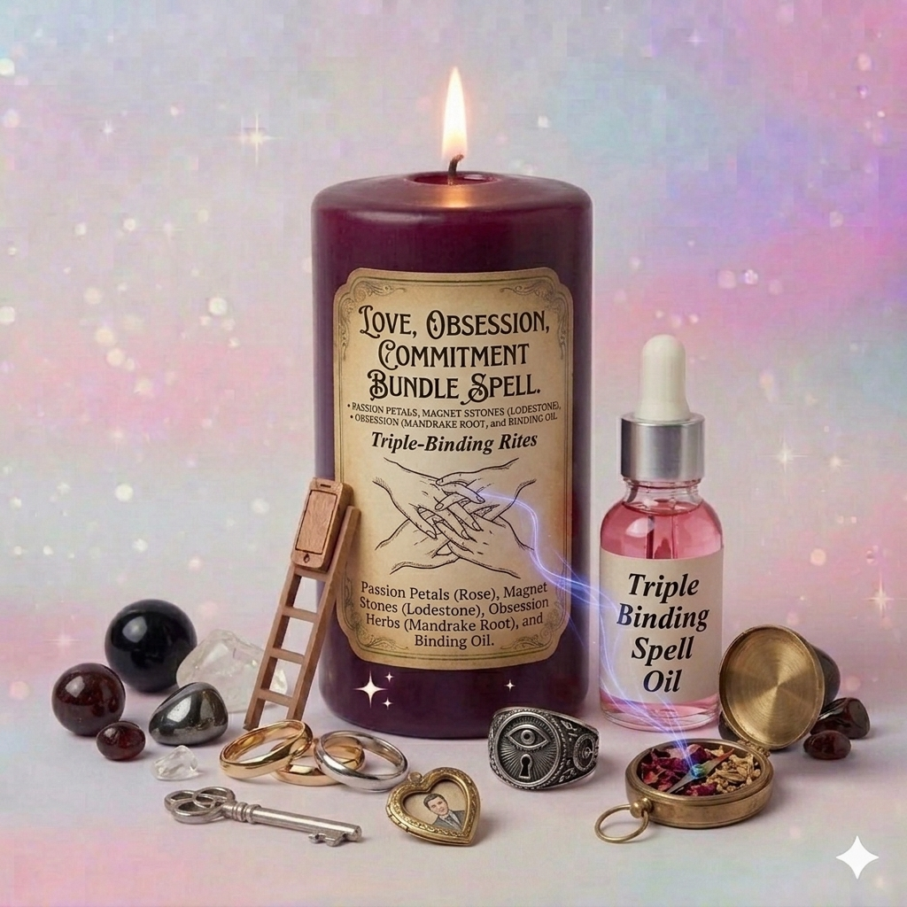 Love , Obsession , Commitment bundle spell